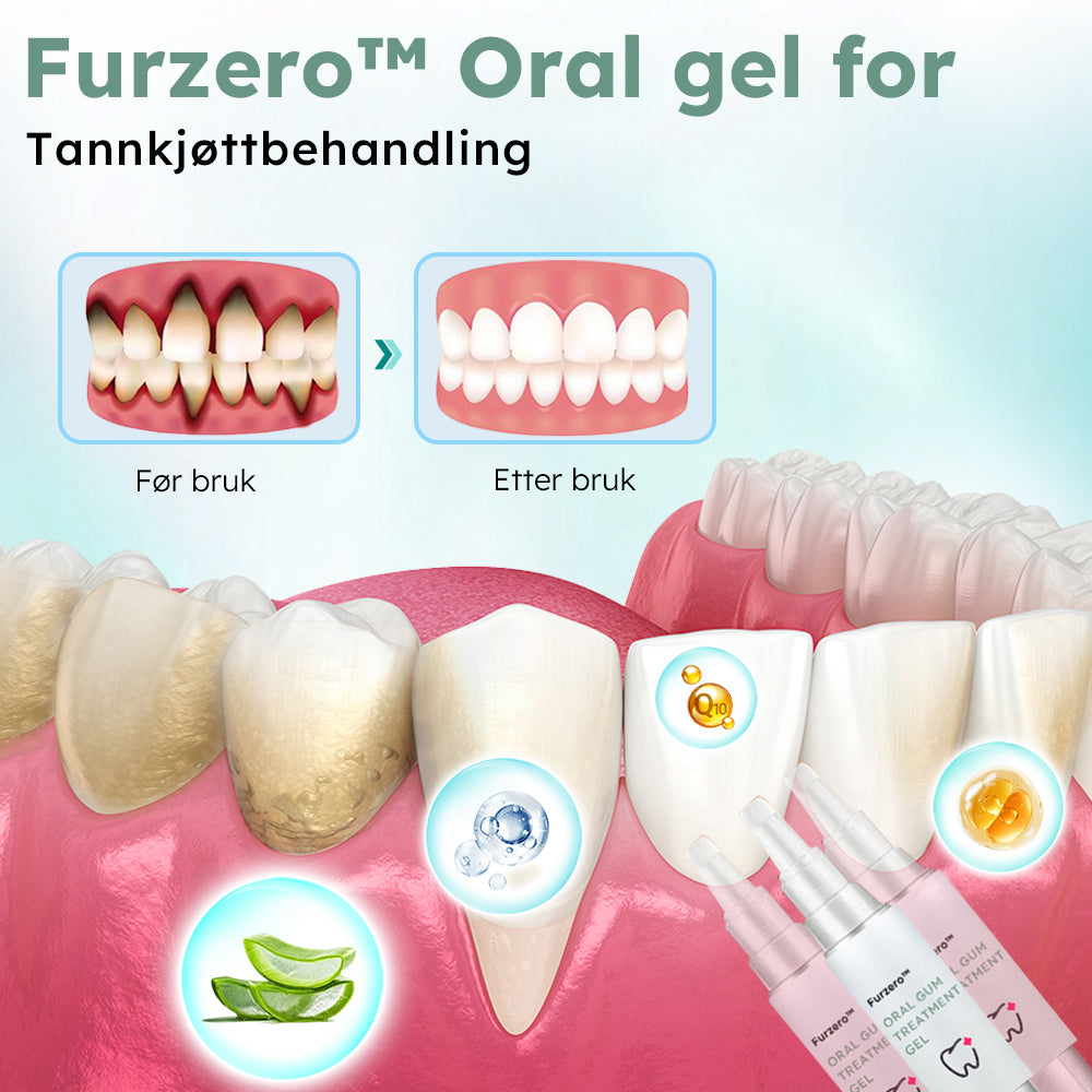 Furzero™ Oral tannkjøttbehandling Gel (C-vitamin)