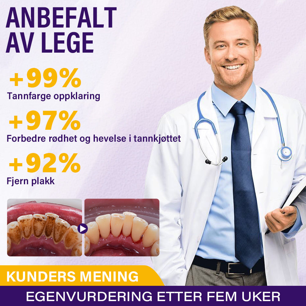 ✅Offisiell butikk | Ourlyard™ Tannhelse Mineralpulver🧑🏽⚕️Godkjent av Legemiddelverket (Behandler periodontitt og munnsår, forebygger tannfall og reparerer tannkjøttresesjon)